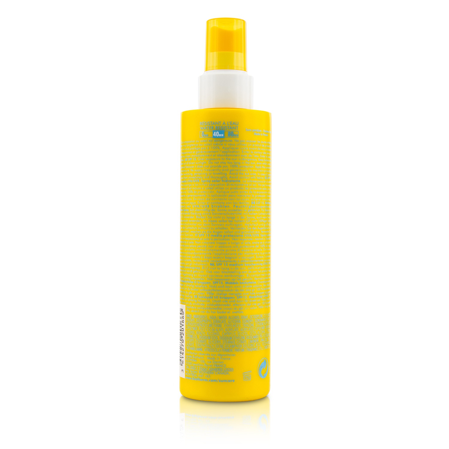 Biotherm Spray Solaire Lacte Ultra-Light Moisturizing Sun Spray SPF 15 200ml/6.76oz