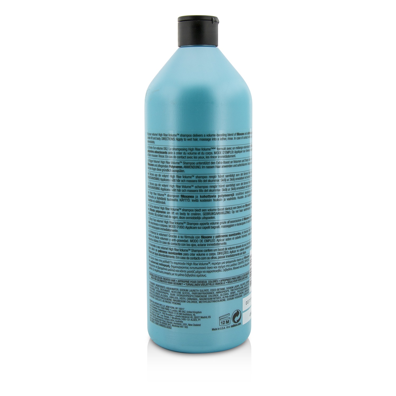 Redken High Rise Volume Lifting Shampoo (For Full Body Building) 1000ml/33.8oz