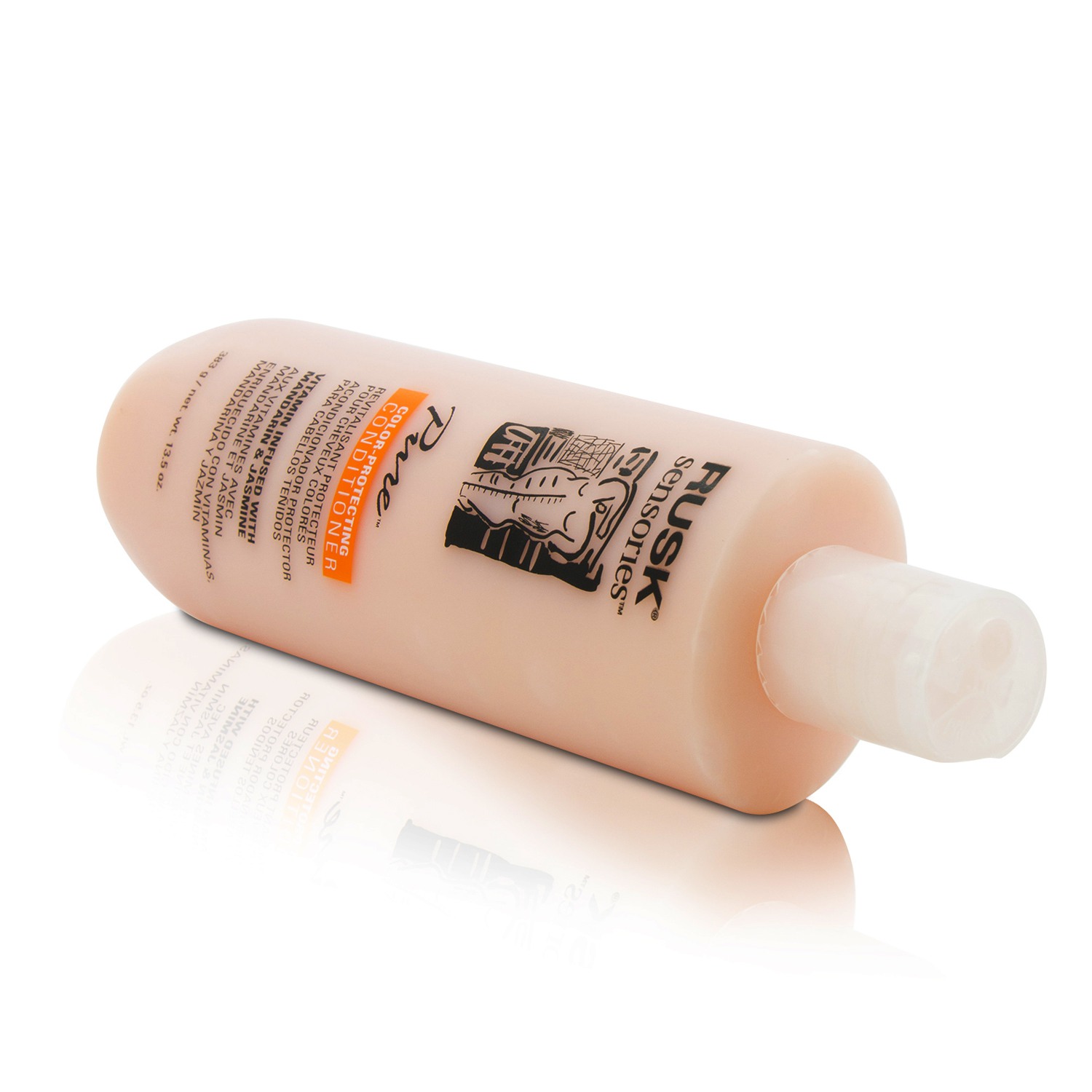 Rusk Sensories Pure Color-Protecting Conditioner (Vitamin Infused with Mandarin & Jasmine) 383g/13.5oz