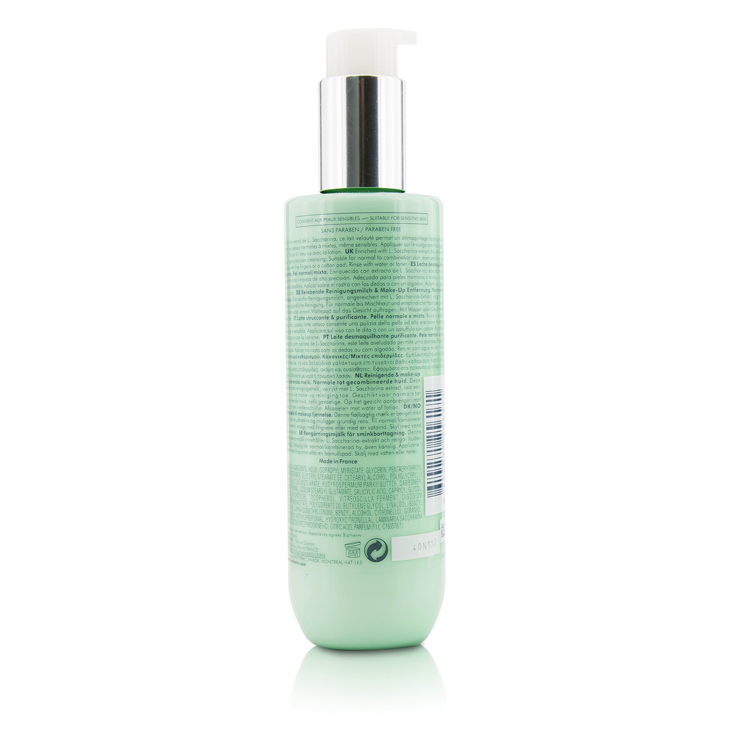 Biotherm 碧兒泉 礦泉爽膚卸妝乳 - 適合中性/混合性肌膚 200ml/6.76oz