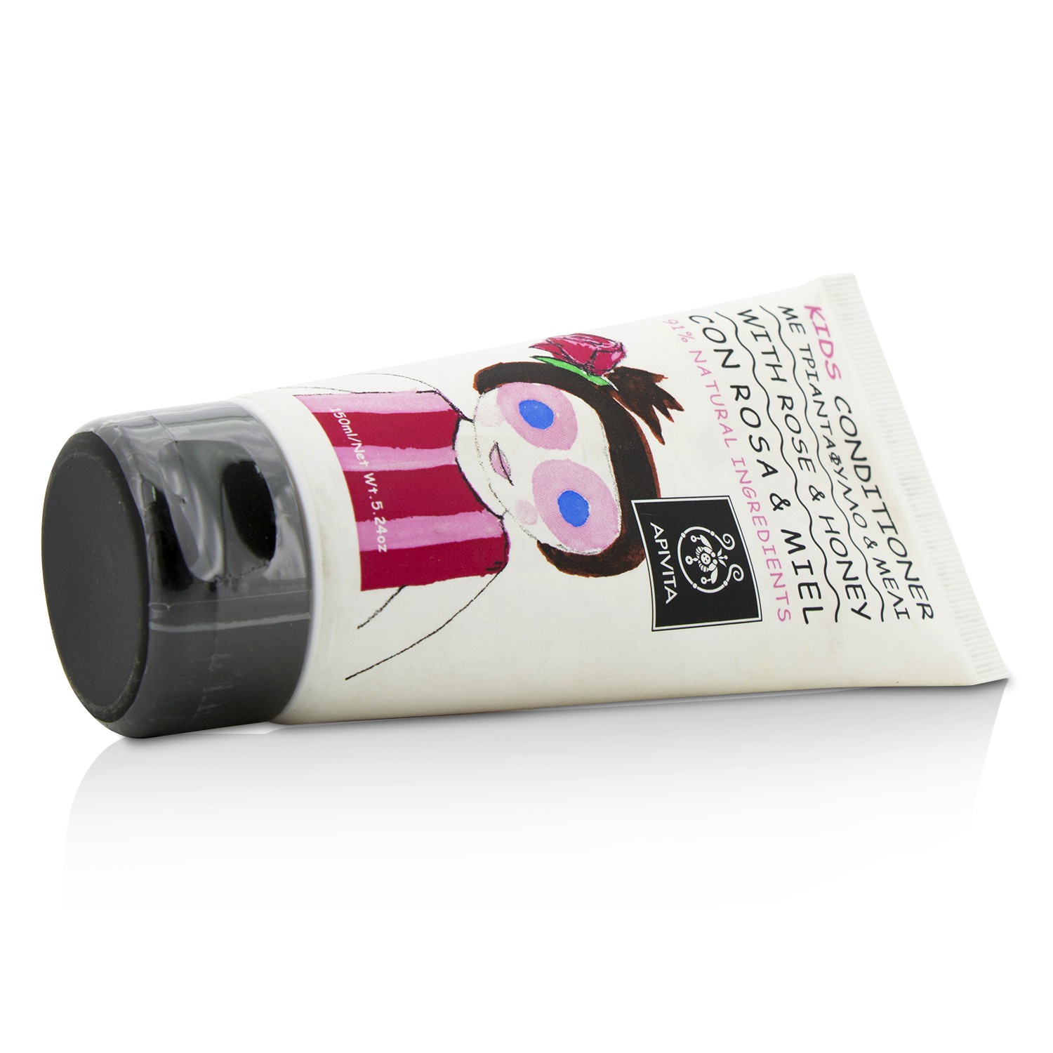 Apivita Kids Conditioner with Rose & Honey 150ml/5.24oz