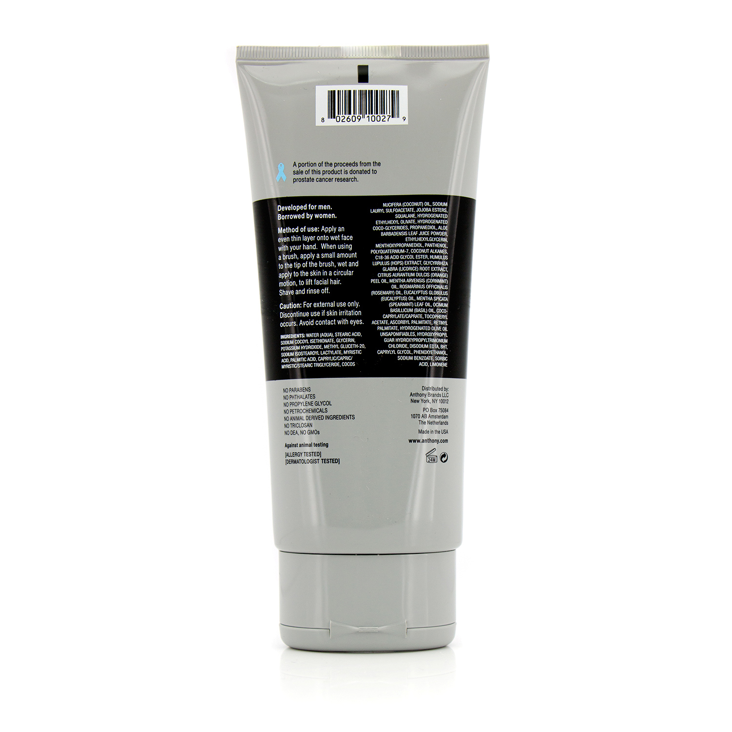 Anthony Logistics For Men Shave Cream 177ml/6oz