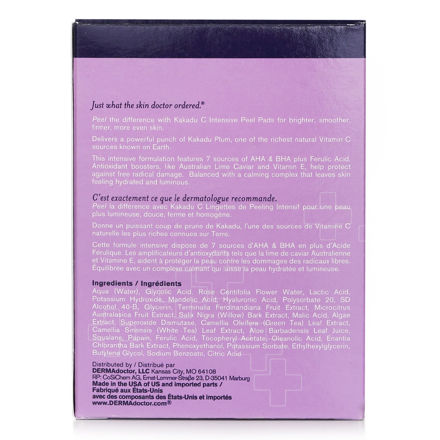 DERMAdoctor Kakadu C Intensive Vitamin C Peel Pads 30pads