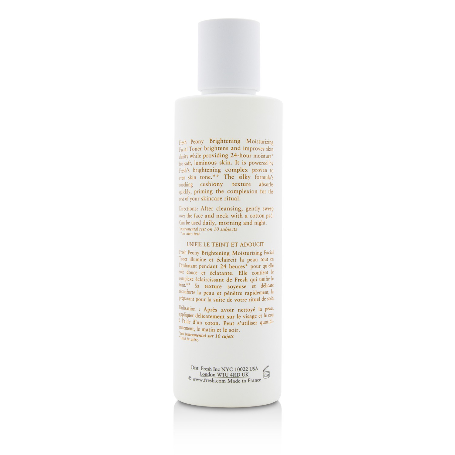 Fresh Peony Brightening Moisturizing Facial Toner 200ml/6.7oz