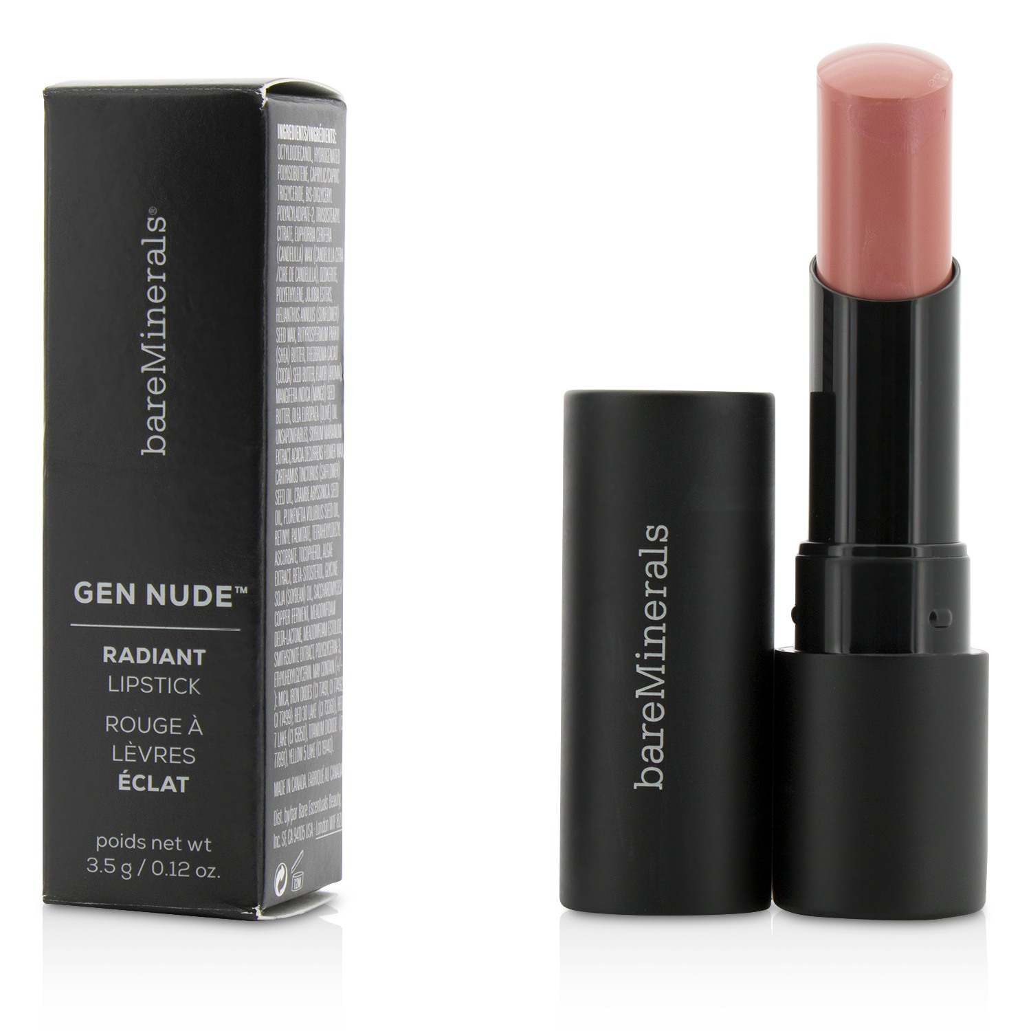 BareMinerals Gen Nude Radiant Lipstick 3.5g/0.12oz