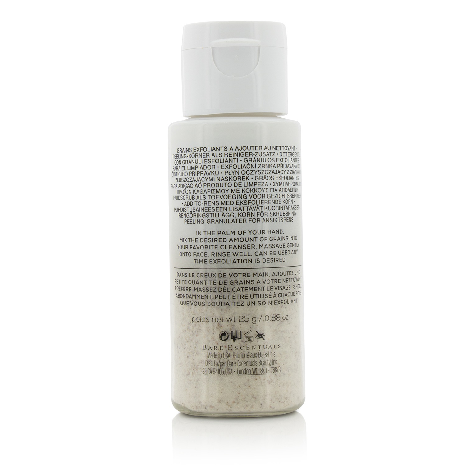 BareMinerals Mix. Exfoliate. Smooth. Add-To-Cleanser Skin Polishing Grains 25g/0.88oz