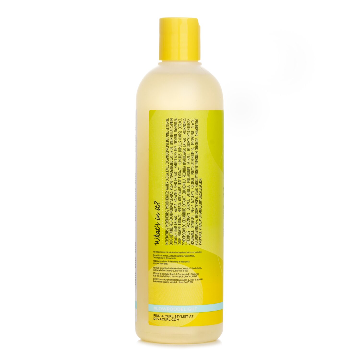 DevaCurl Low-Poo Delight (Weightless Waves Mild Lather Cleanser - For Wavy Hair) 355ml/12oz