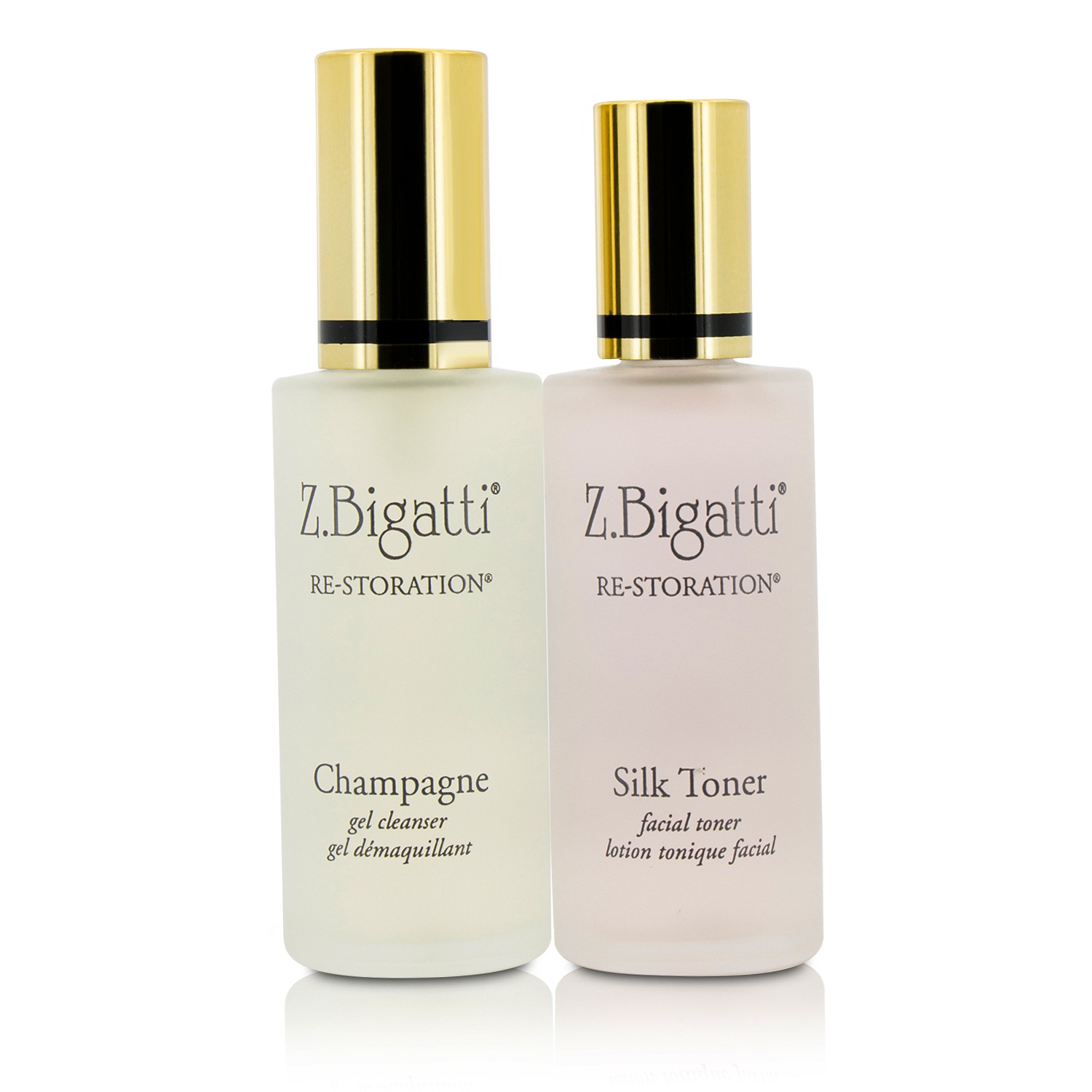 Z. Bigatti Re-Storation Duo: Gel Cleanser 59ml + Silk Toner 59ml 2pcs