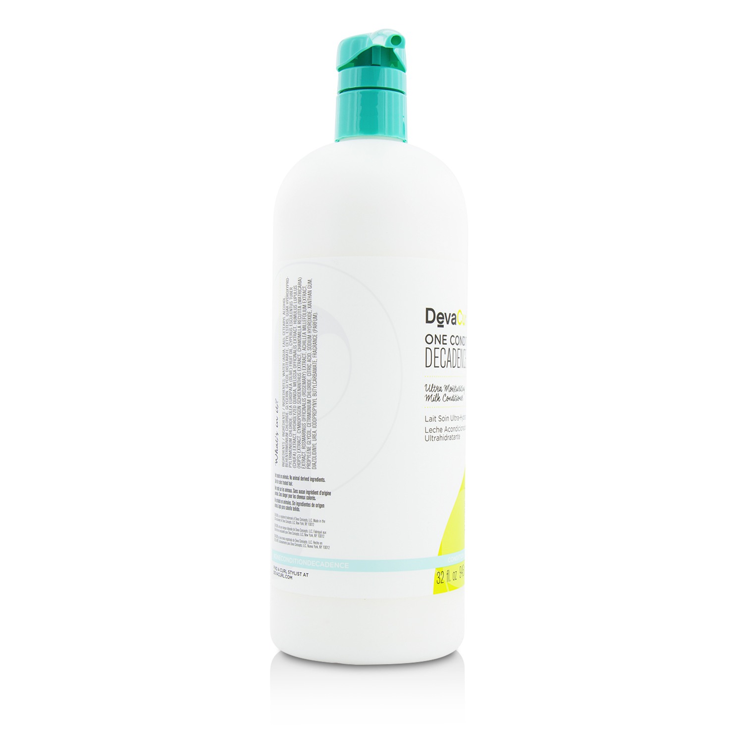 DevaCurl One Condition Decadence (Ultra Moisturizing Milk Conditioner - For Super Curly Hair) 946ml/32oz