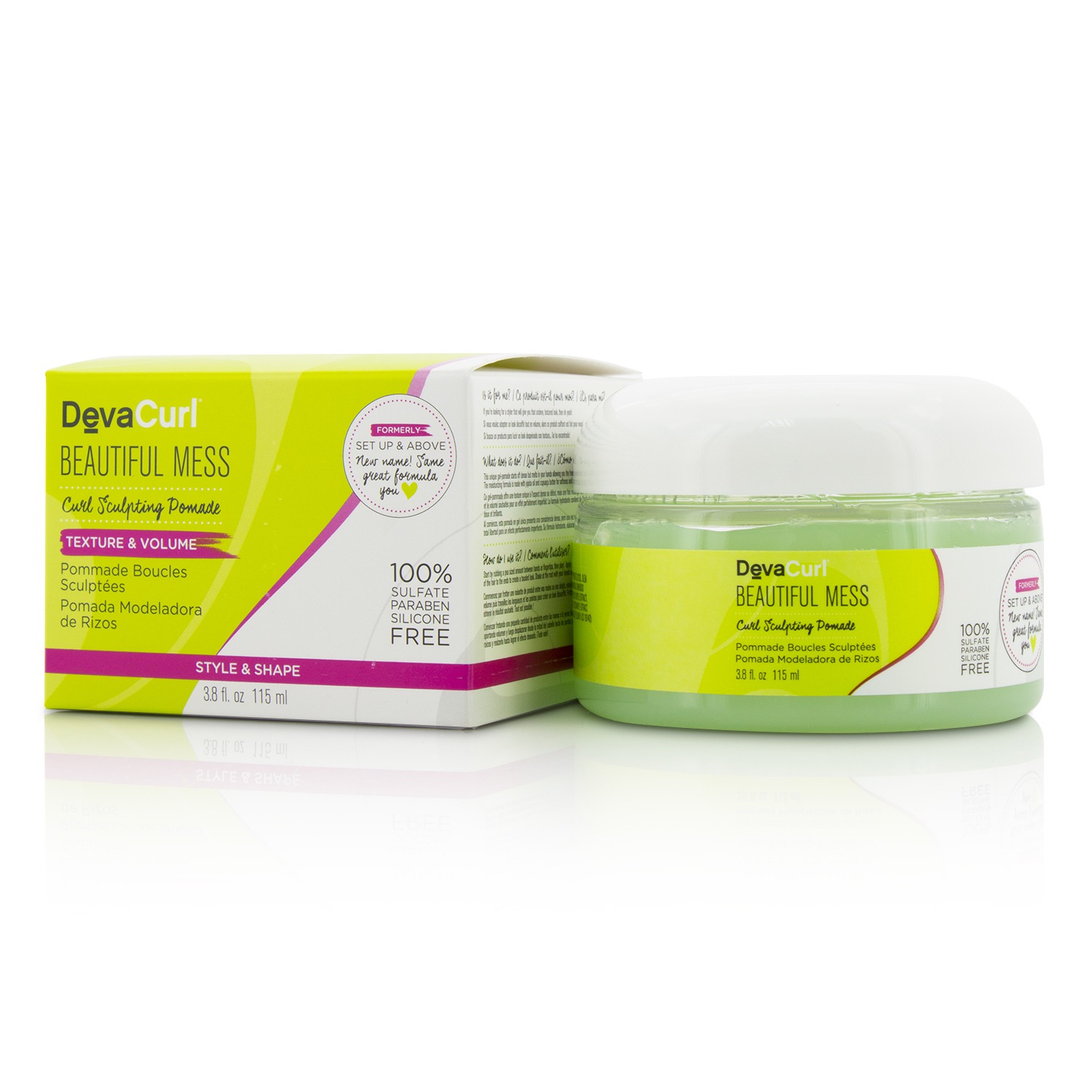 DevaCurl Beautiful Mess (Pomada Esculpidora de Rizos - Textura & Volumen) 115ml/3.8oz