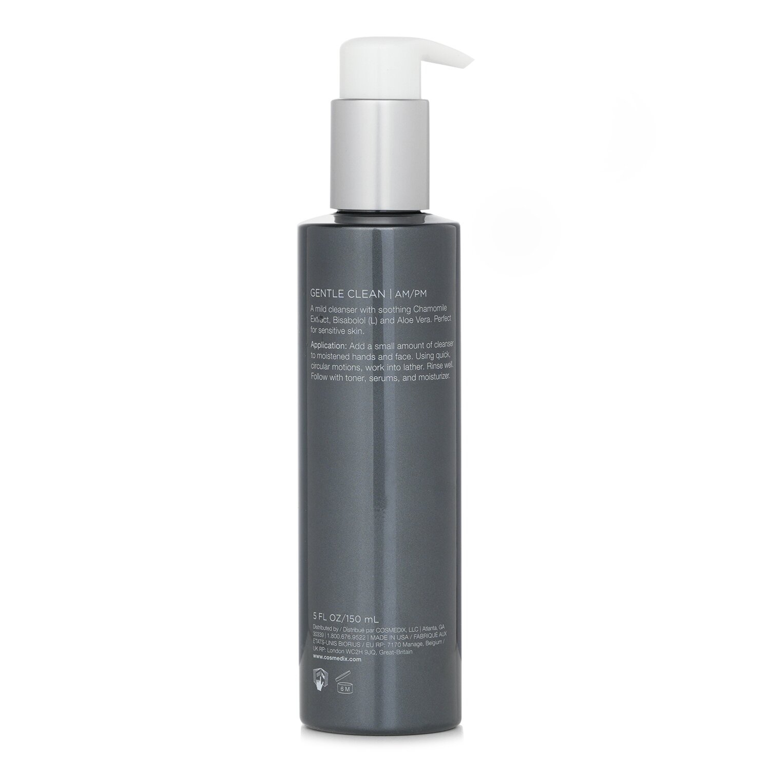 CosMedix Elite Zərif Təmiz Sakitləşdirici Dəri Təmizləyicisi 150ml/5oz
