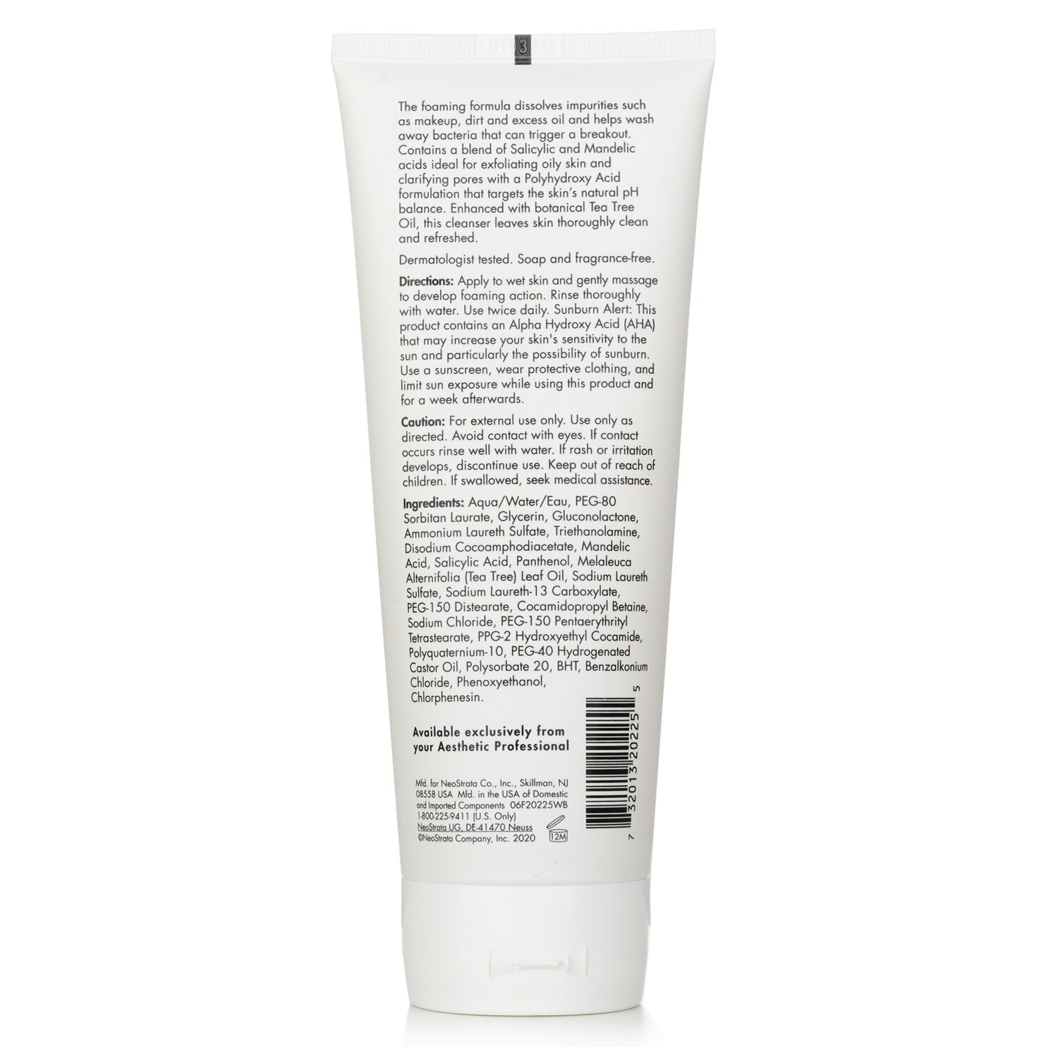 Exuviance Clarifying Facial Cleanser 212ml/7.2oz