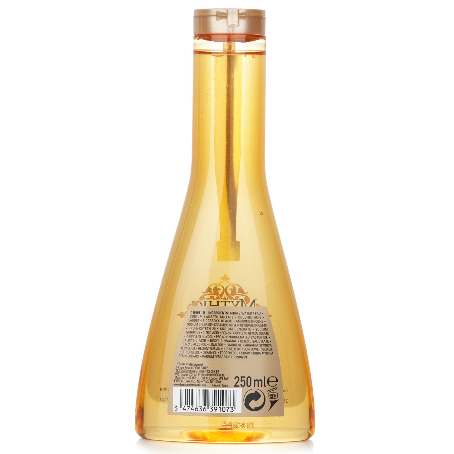 L'Oreal Professionnel Mythic Oil Champú con Aceite de Argán & Mirra (Cabello Grueso) 250ml/8.5oz
