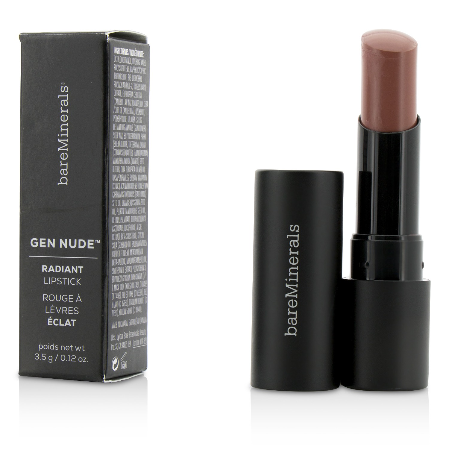BareMinerals Gen Nude Radiant Lipstick 3.5g/0.12oz