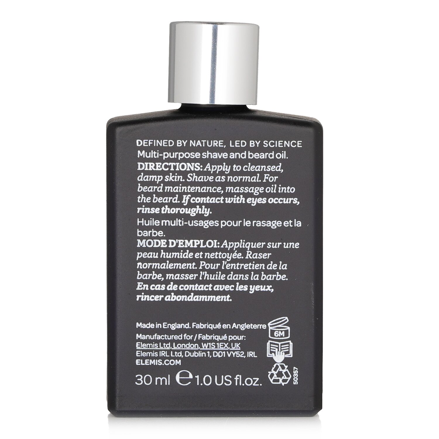 Elemis Smooth Result Shave & Beard Oil 30ml/1oz