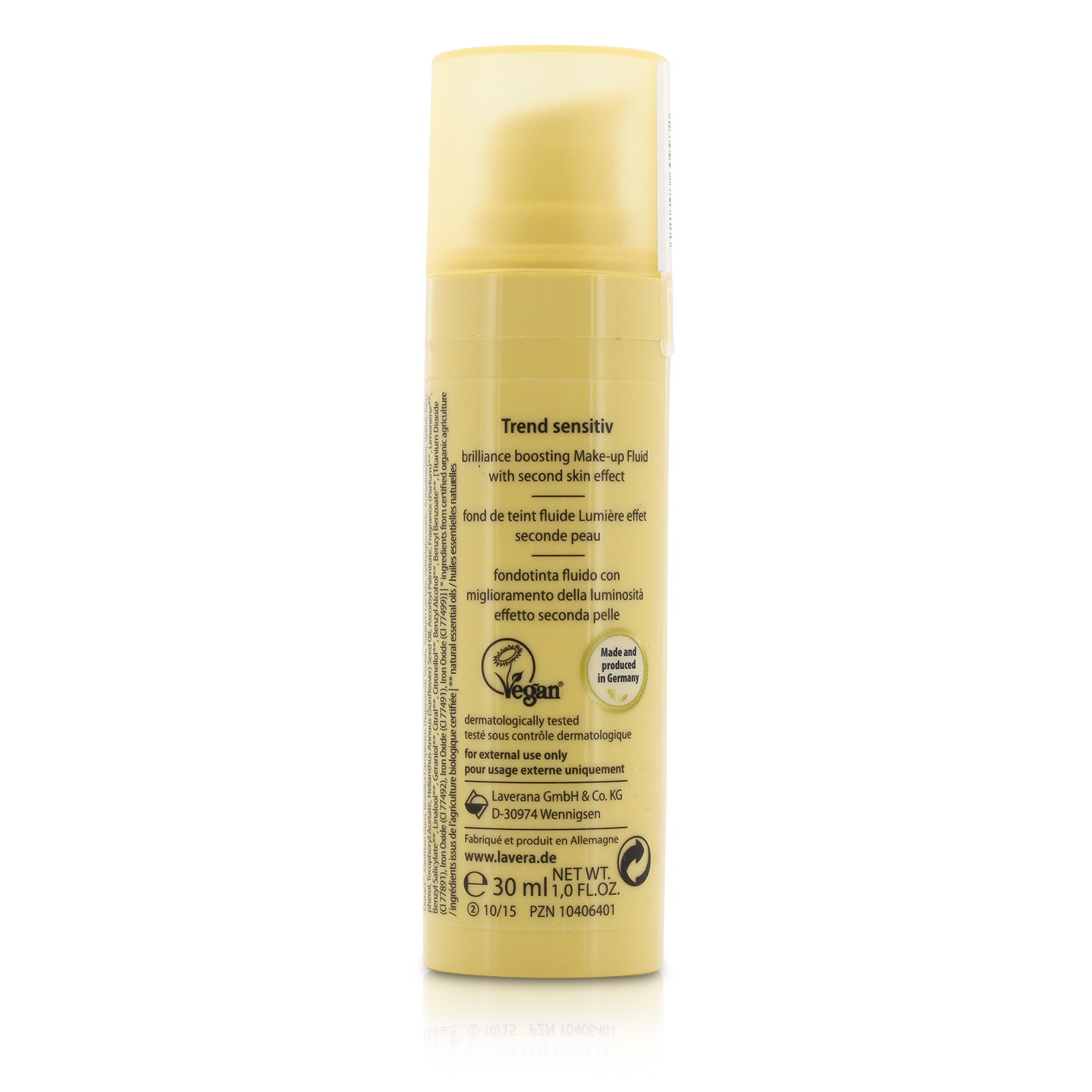 Lavera Nude Effect Make Up Fluid 30ml/1oz