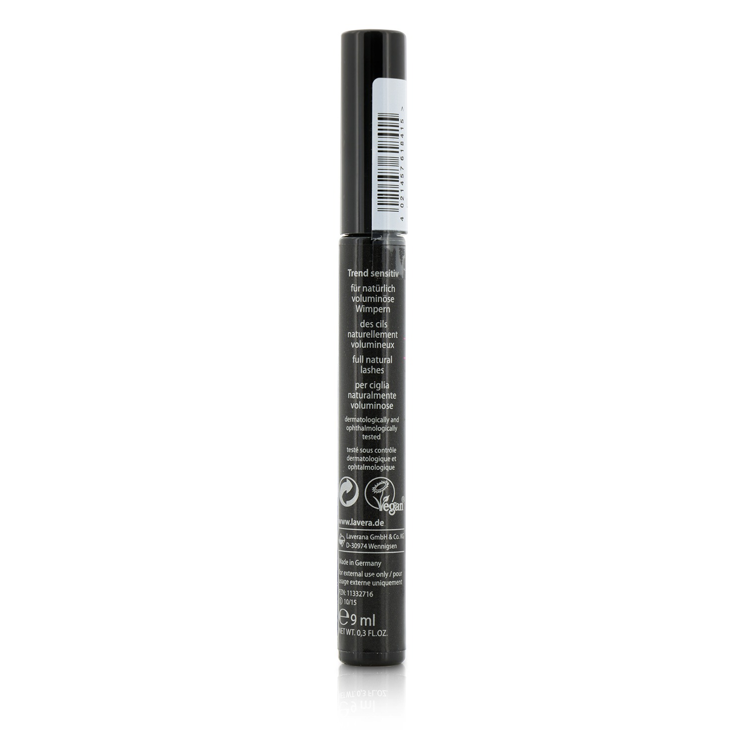 Lavera Pogrubiający tusz do rzęs Volume Mascara - Anthracite 9ml/0.3oz