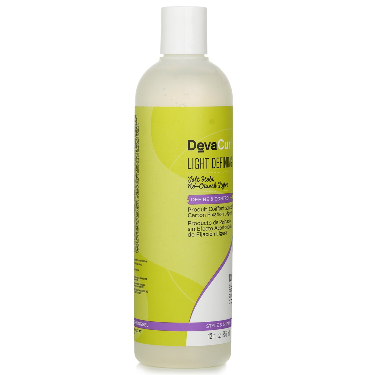DevaCurl Żel do modelowania Light Defining Gel (Soft Hold No-Crunch Styler - Define & Control) 355ml/12oz