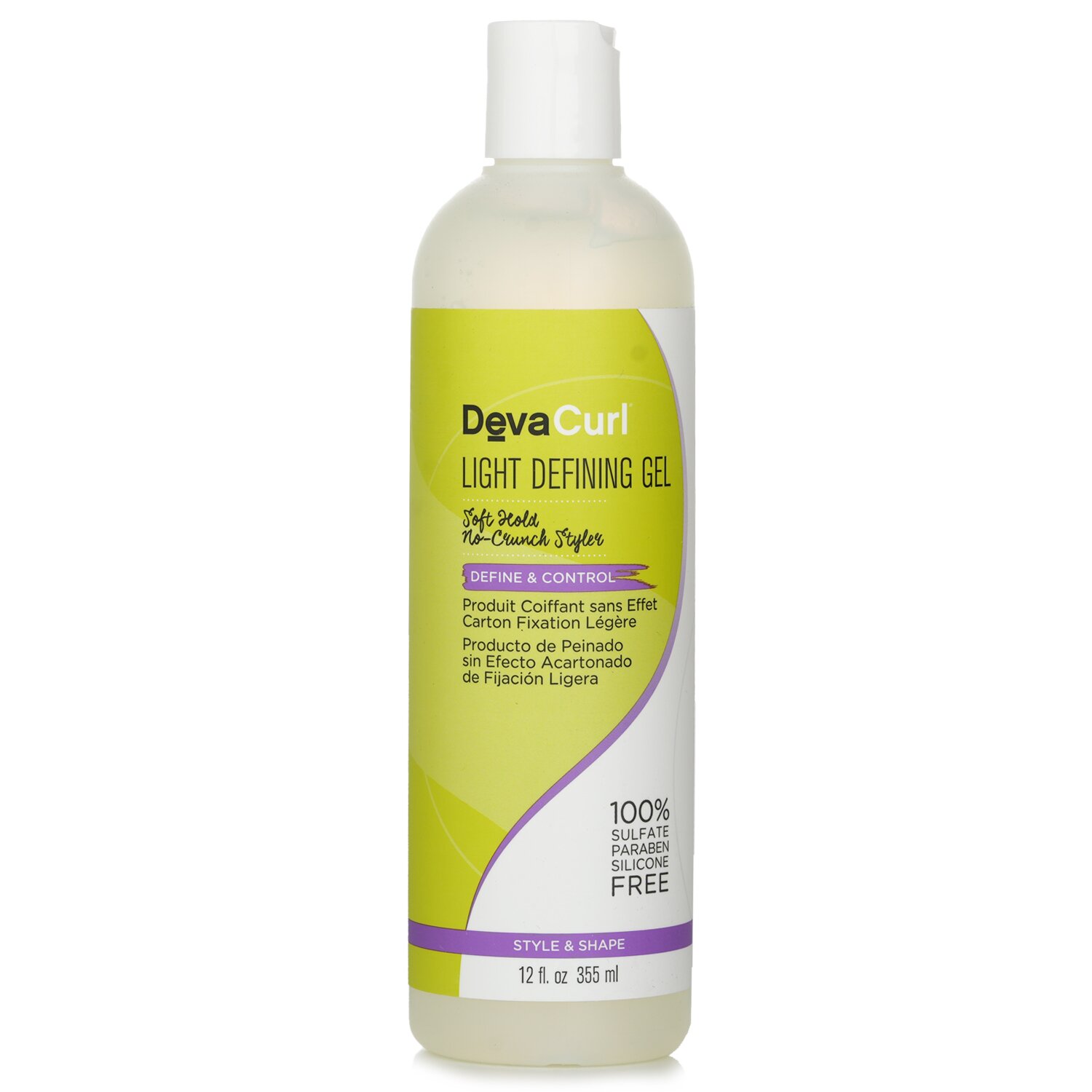 DevaCurl Żel do modelowania Light Defining Gel (Soft Hold No-Crunch Styler - Define & Control) 355ml/12oz