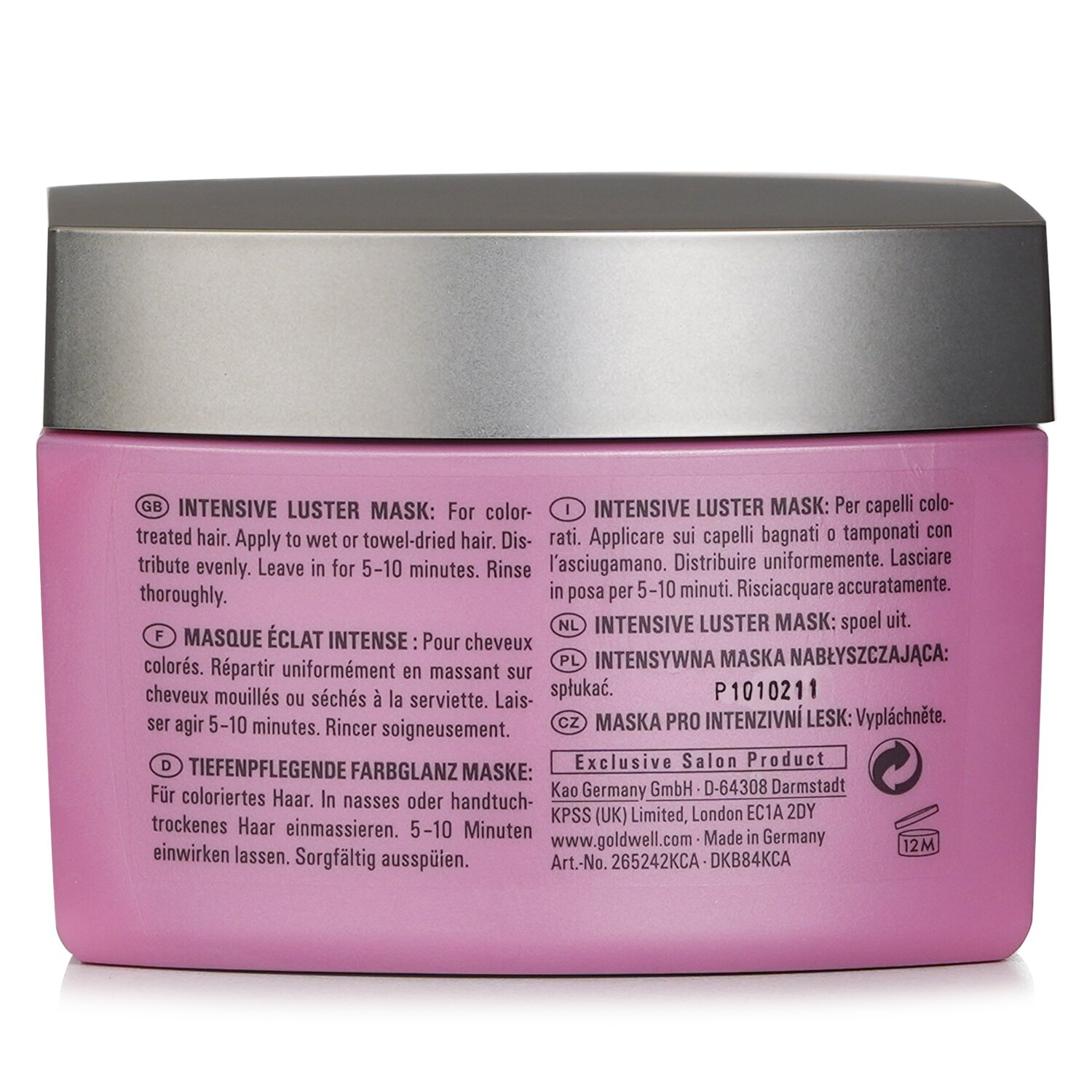 Goldwell Kerasilk Color Intensive Luster Mask (For Color-Treated Hair) 200ml/6.7oz
