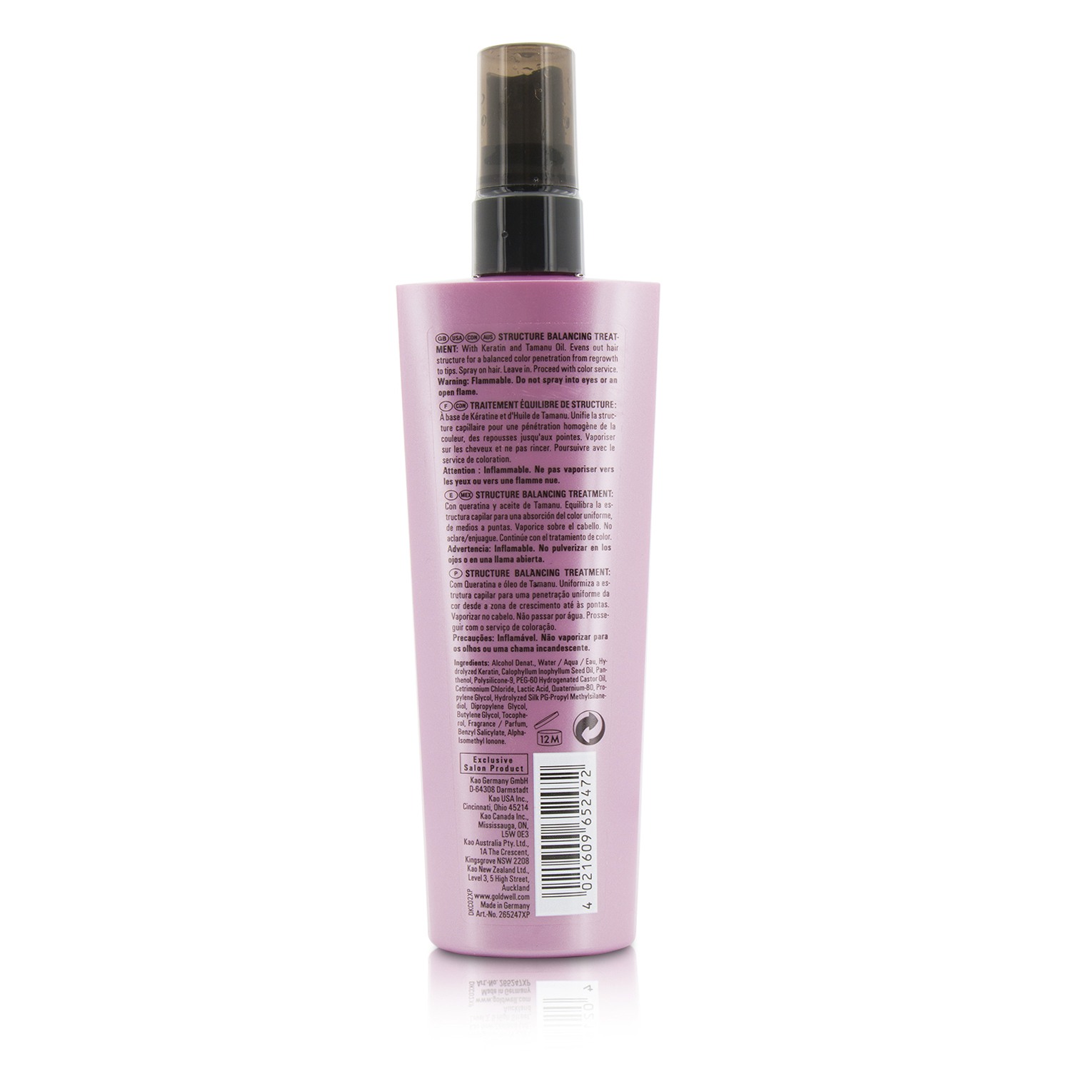 Goldwell Kerasilk Color Structure Balancing Treatment (For Color-Treated Hair) 125ml/4.2oz