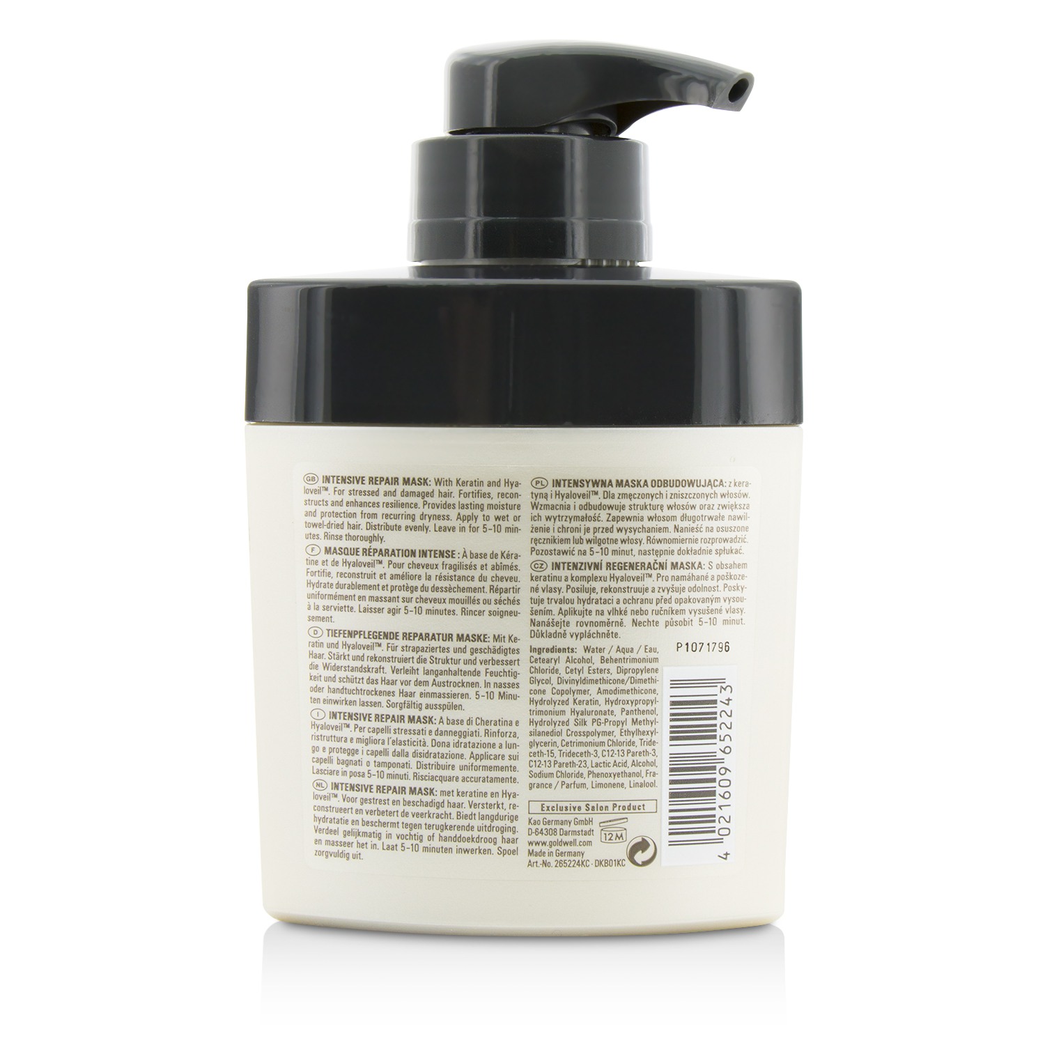 Goldwell Kerasilk Reconstruct Intensive Repair Mask (For Stressed and Damaged Hair) 500ml/16.9oz