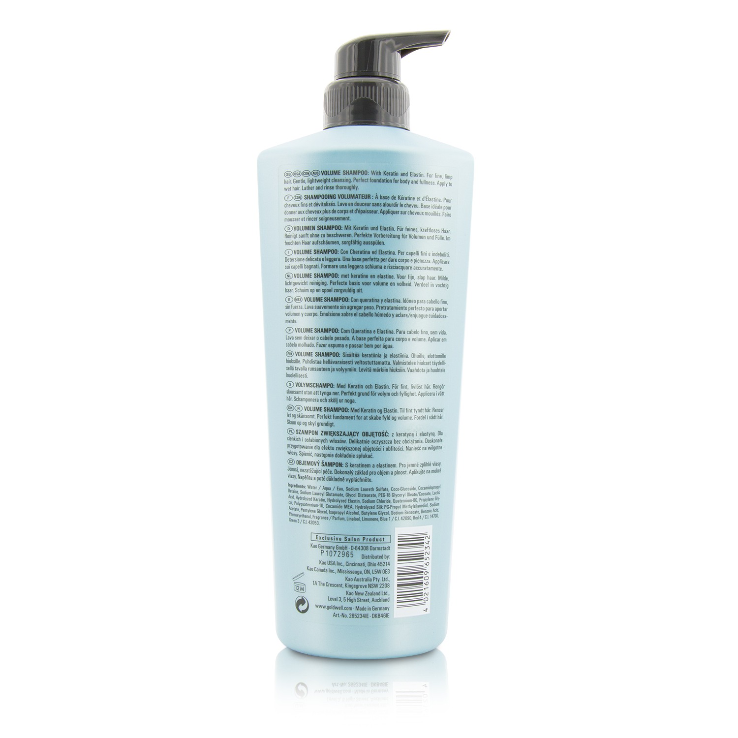 Goldwell Kerasilk Repower Volume Shampoo (For Fine, Limp Hair) 1000ml/33.8oz