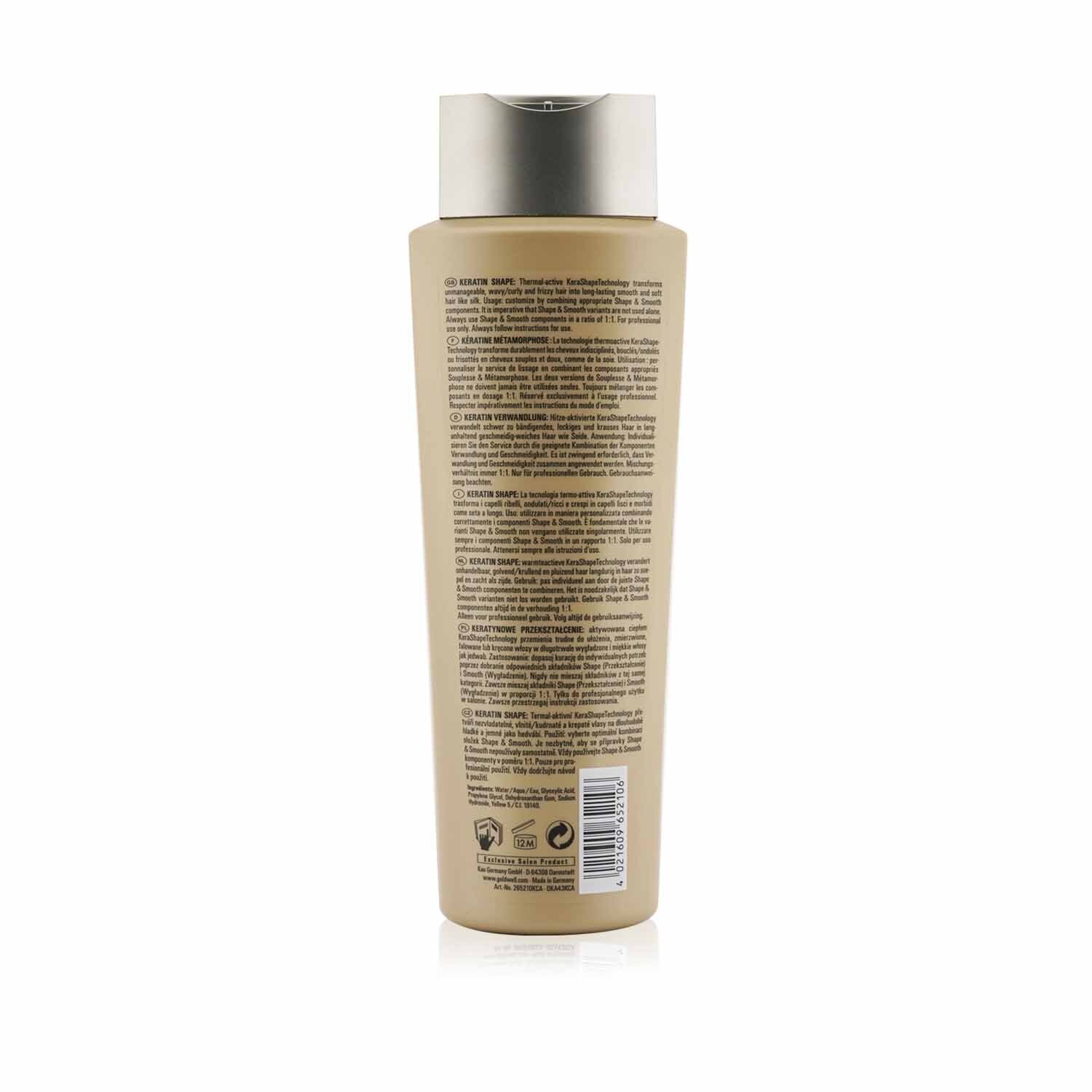 Goldwell Kerasilk Control Keratin Shape 1 500ml/16.9oz
