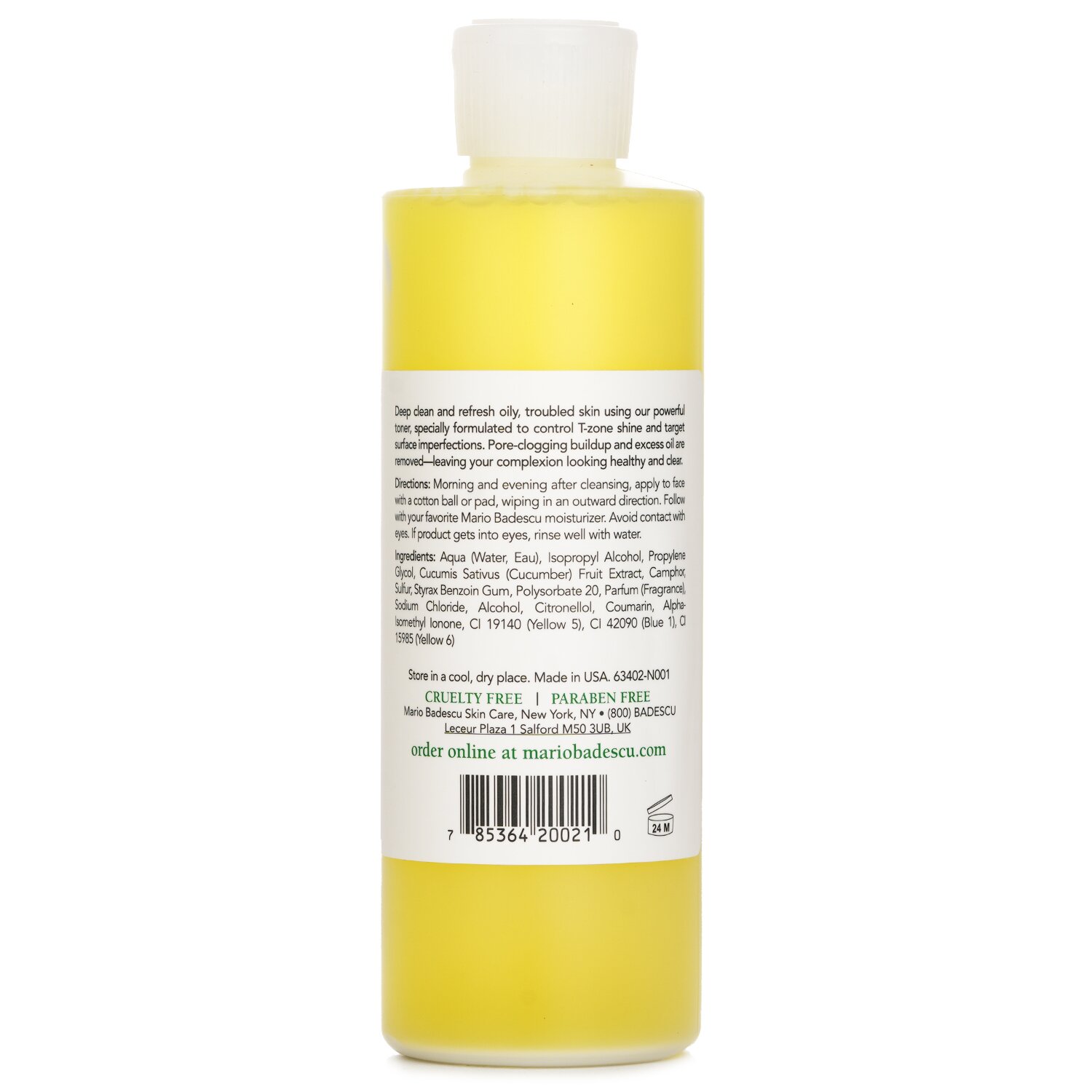 Mario Badescu Spetsiaalne puhastusvesi C – kombineeritud/rasusele nahatüüpidele 236ml/8oz