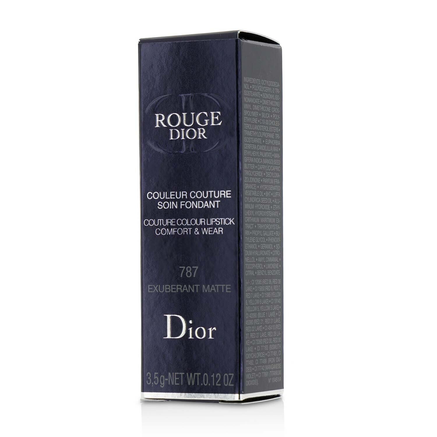 Christian Dior Rouge Dior Couture Colour Comfort & Wear Matte Lipstick 3.5g/0.12oz
