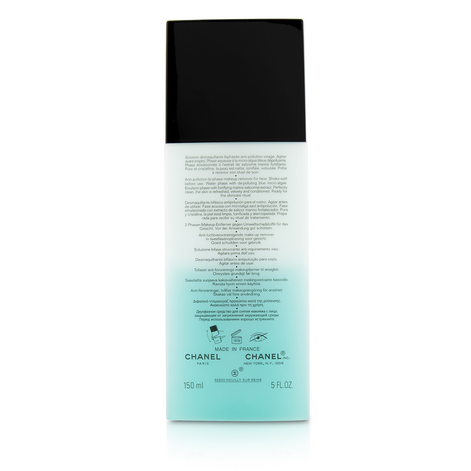 Chanel Le Bi-Phase Visage Face Makeup Remover 150ml/5oz