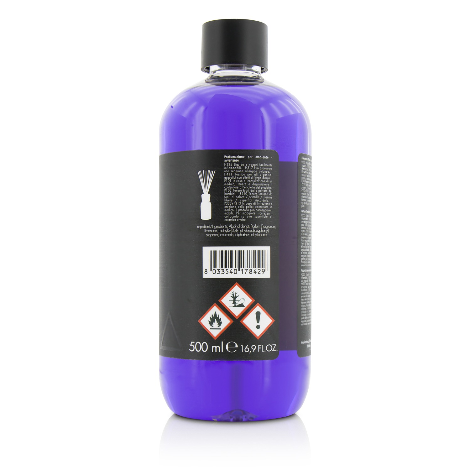 Millefiori Natural Ароматический Диффузор Запасной Блок - Melody Flowers 500ml/16.9oz