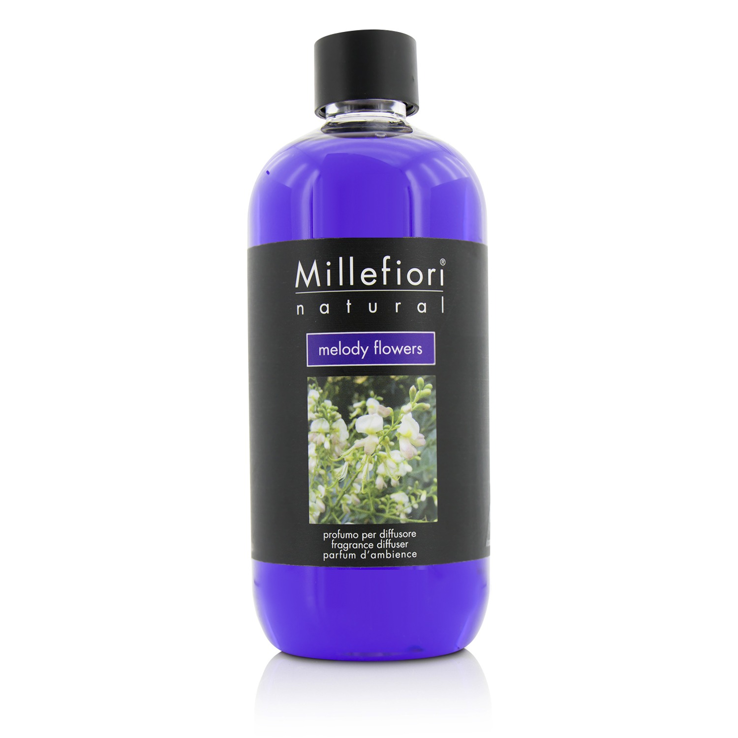 Millefiori Natural Ароматический Диффузор Запасной Блок - Melody Flowers 500ml/16.9oz