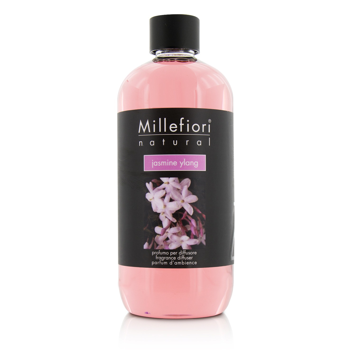 Millefiori Natural Fragrance Diffuser Refill - Jasmine Ylang 500ml/16.9oz