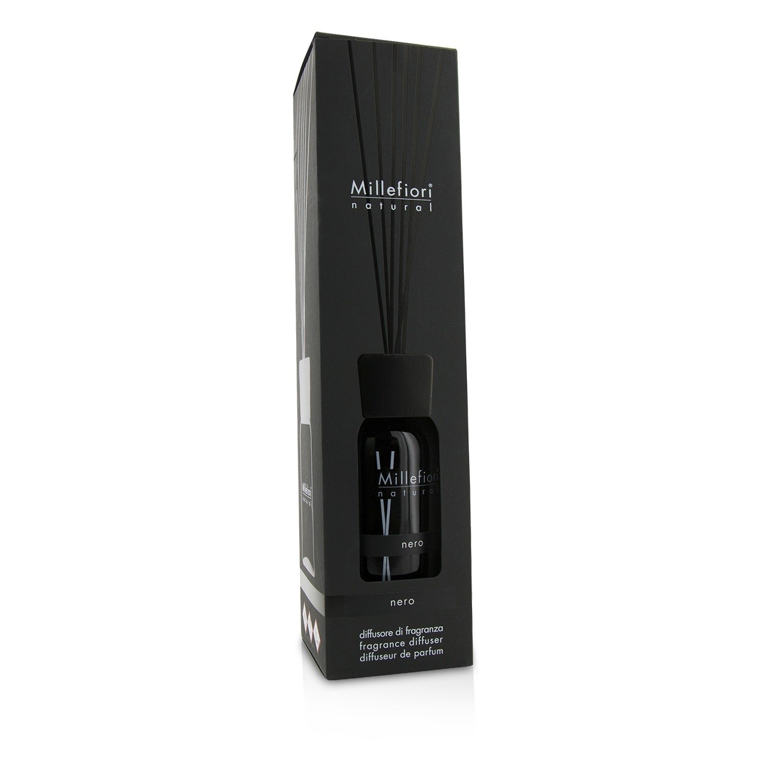 Millefiori מפיץ ריח טבעי - Nero 250ml/8.45oz