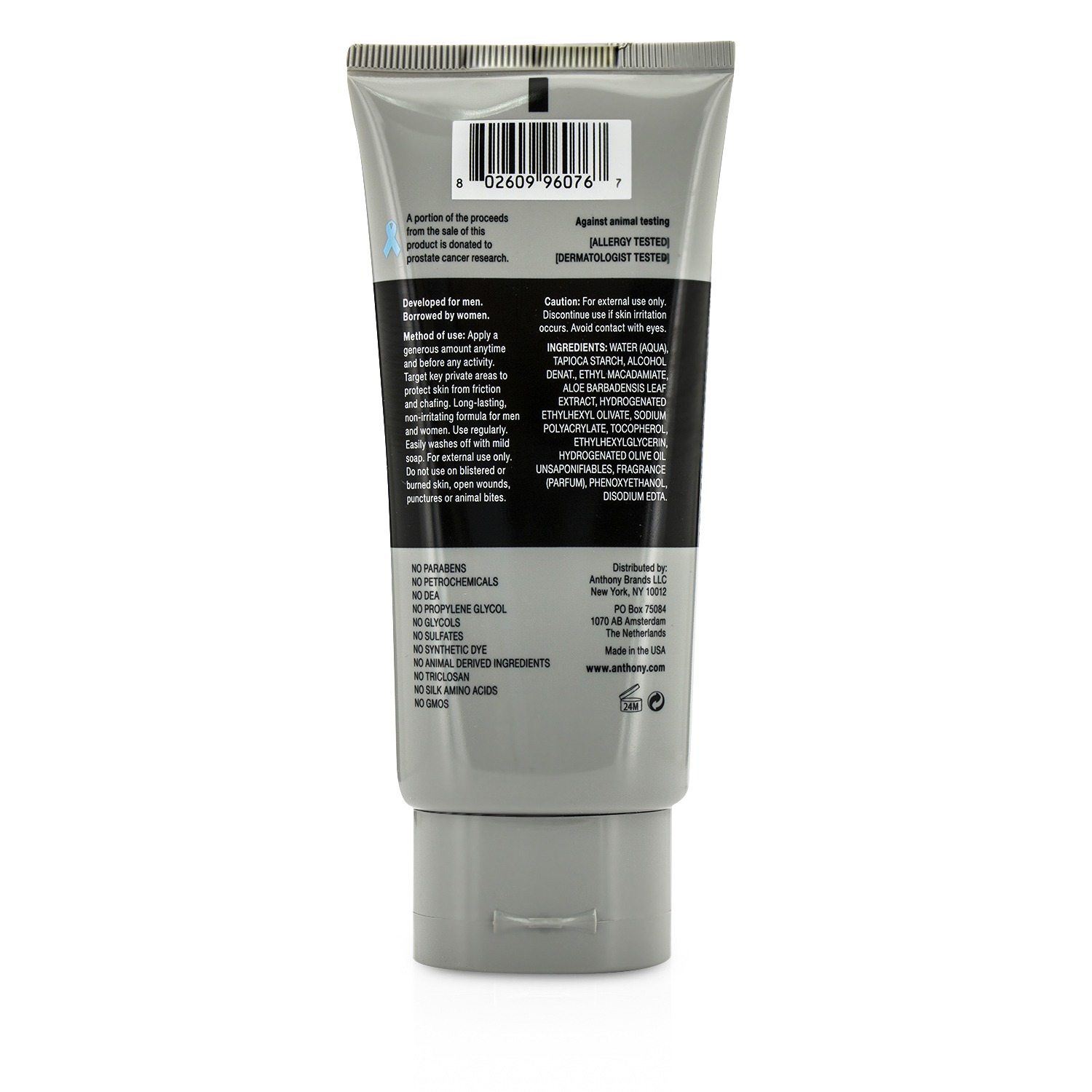 Anthony Logistics For Men No Sweat Body Defense 90ml/3oz