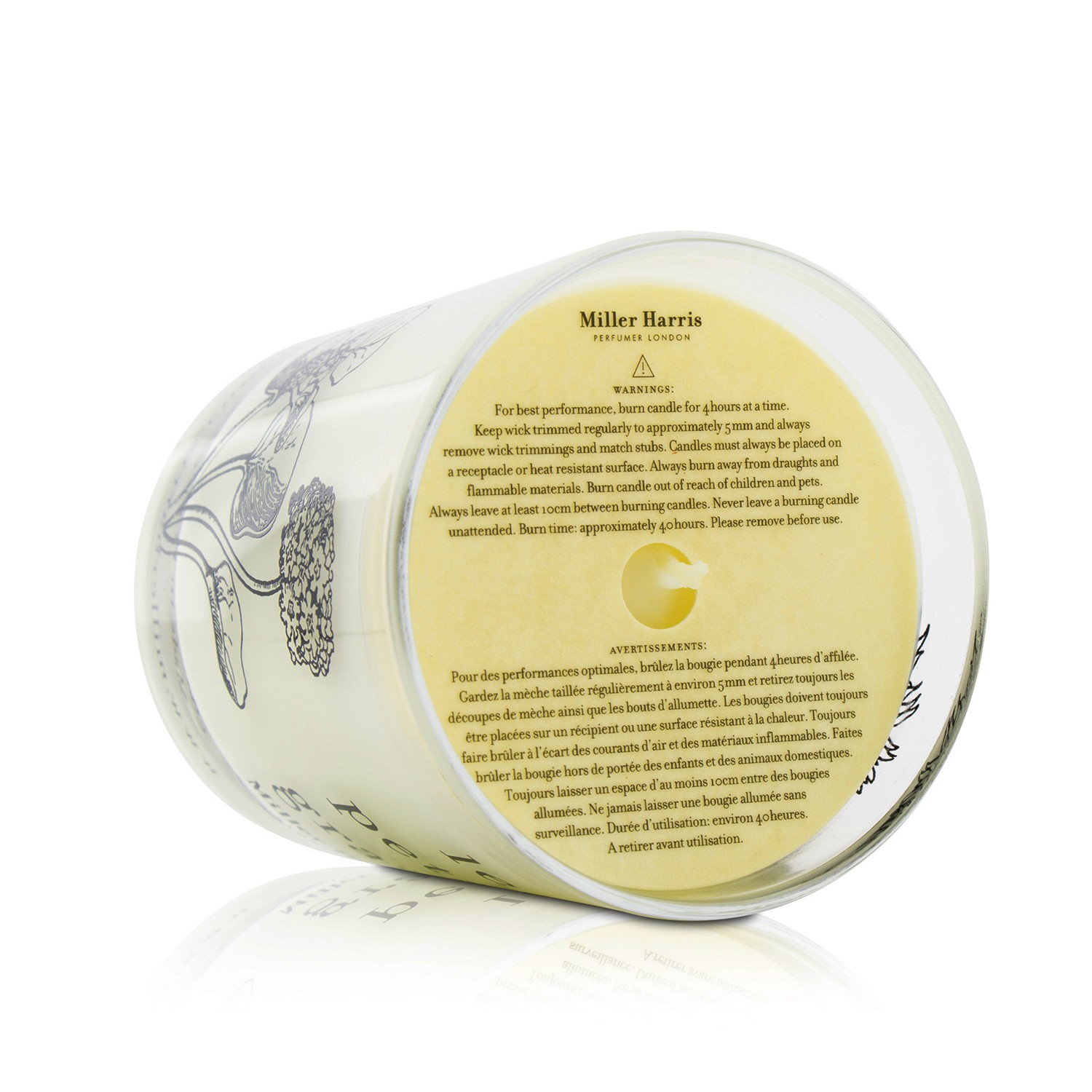 Miller Harris Candle - Le Petit Grain 185g/6.5oz