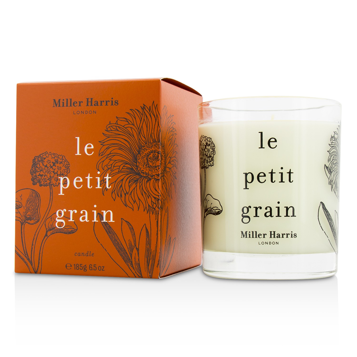 Miller Harris Candle - Le Petit Grain 185g/6.5oz