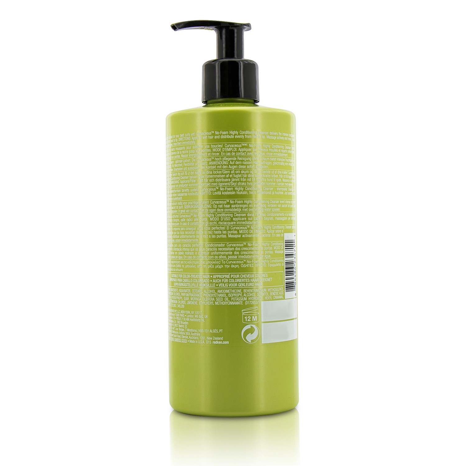 Redken Curvaceous No Foam Highly Conditioning Cleanser (For All Curls Types) 500ml/16.9oz