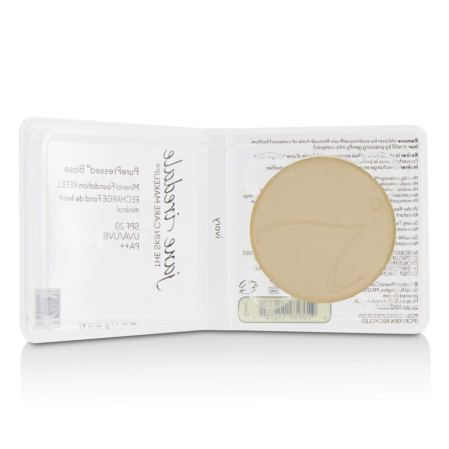 Jane Iredale PurePressed Base Mineral Foundation Refill SPF 20 9.9g/0.35oz