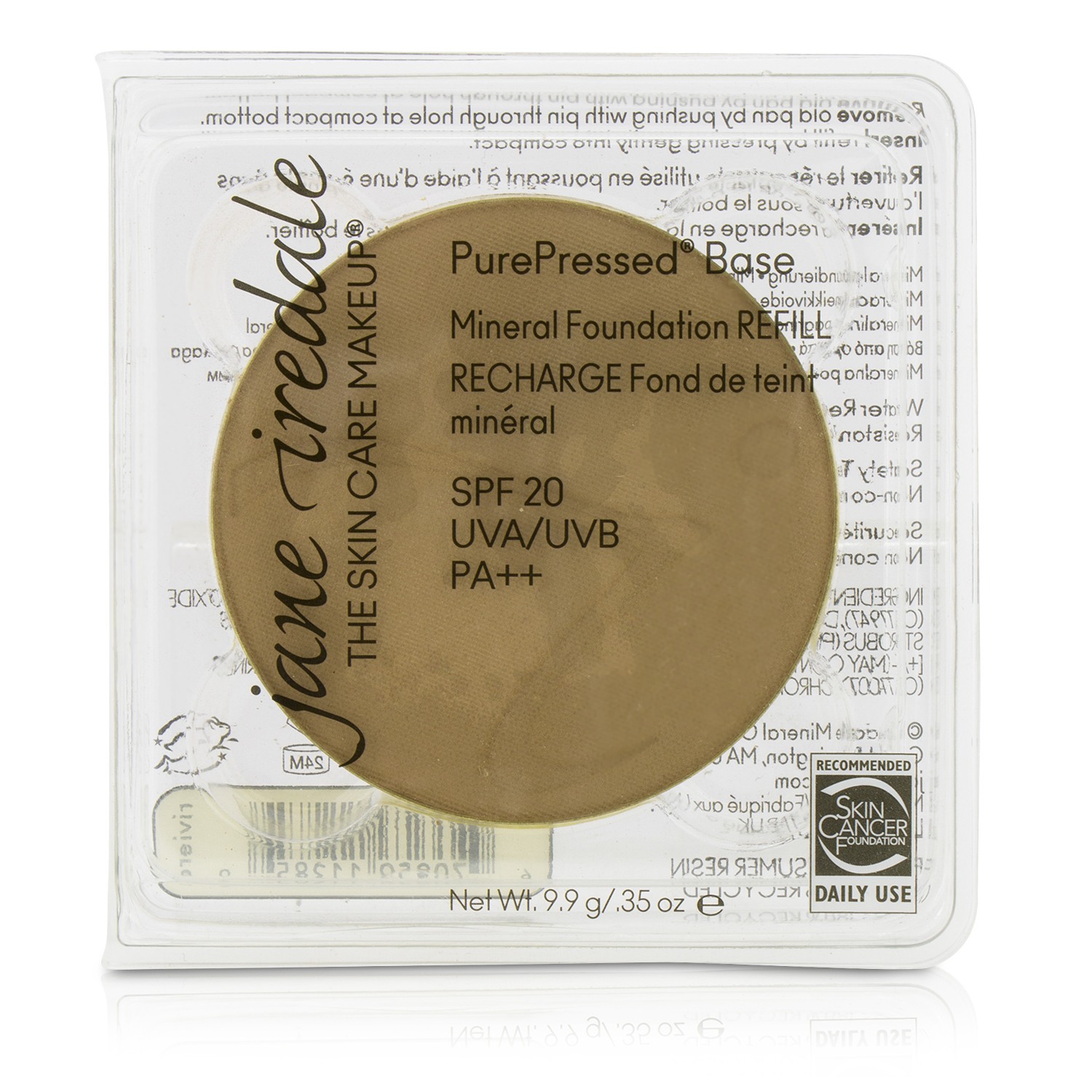 Jane Iredale PurePressed Base Mineral Foundation Refill SPF 20 9.9g/0.35oz
