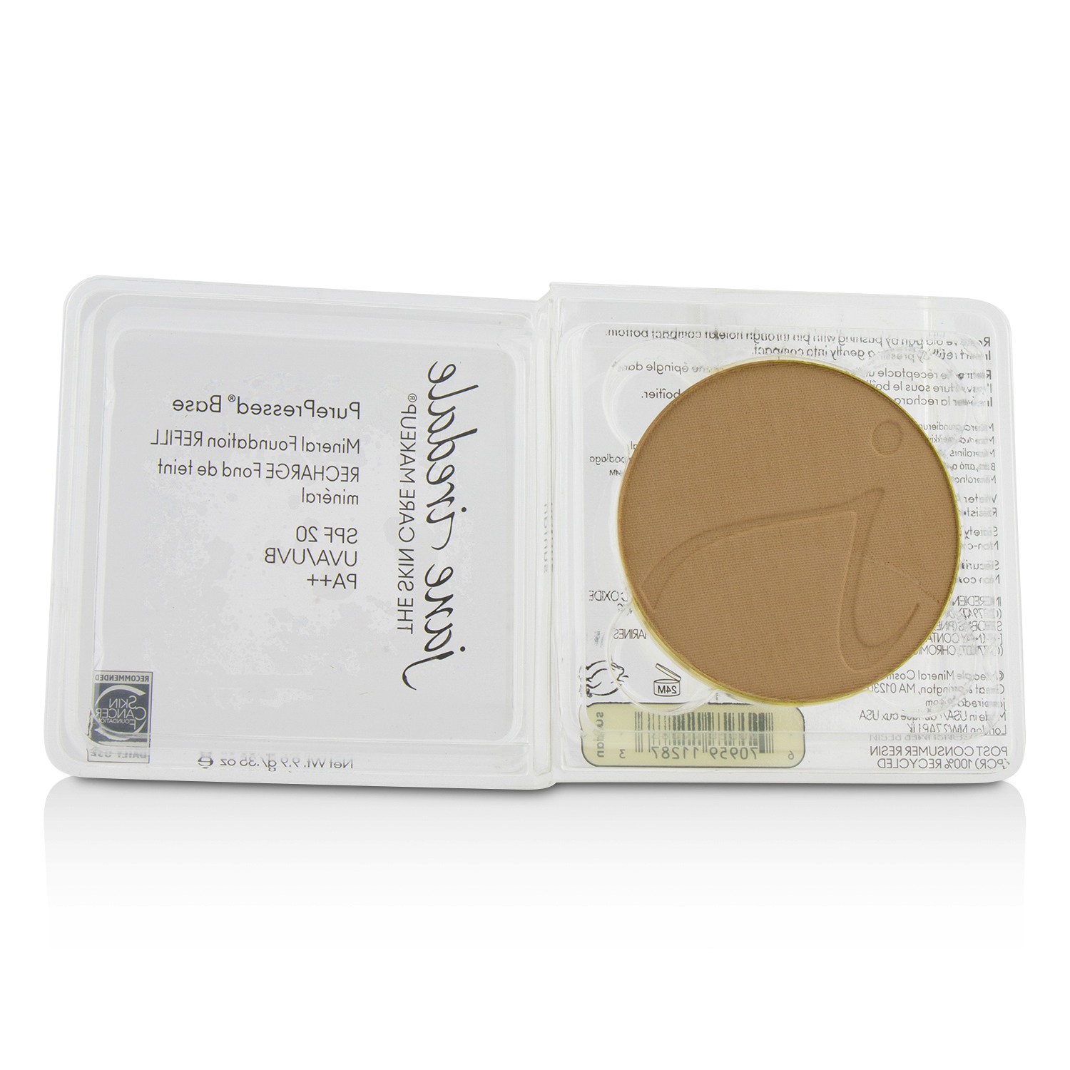 Jane Iredale  愛芮兒珍 四合一礦物質奇幻粉餅補充裝 SPF 20 9.9g/0.35oz