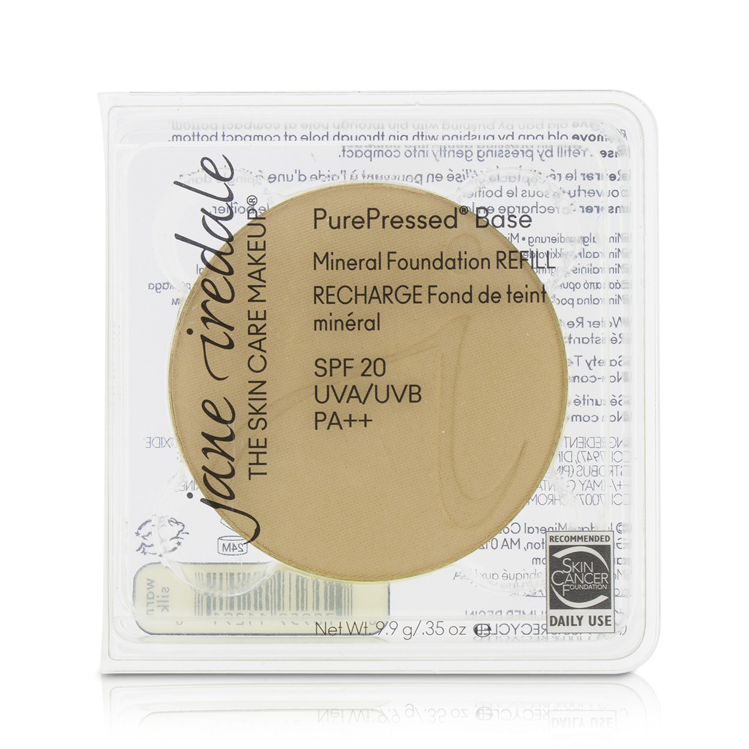 Jane Iredale 愛芮兒珍 奇幻礦物質粉蕊 (粉餅/粉底) SPF 20 9.9g/0.35oz