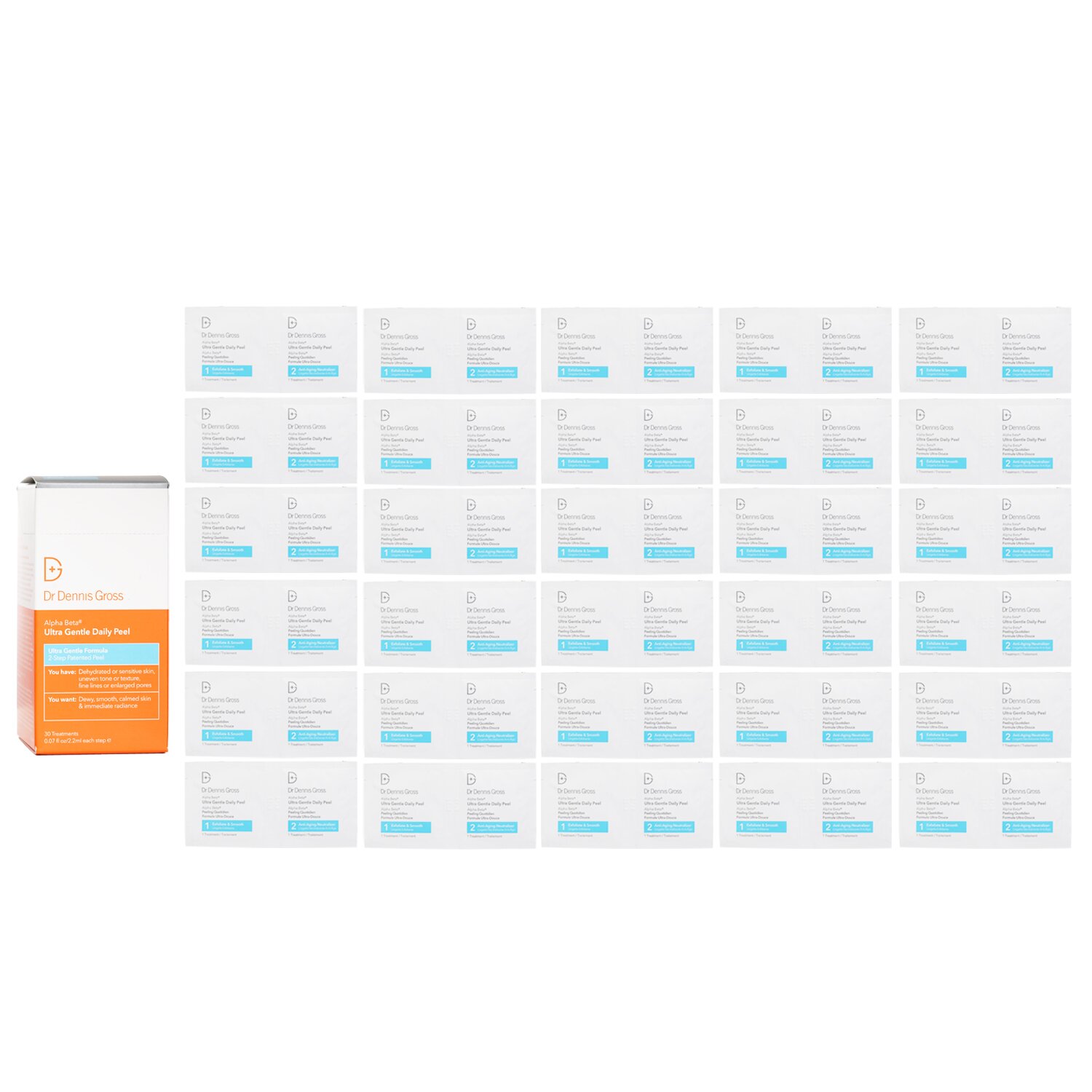 Dr Dennis Gross Alpha Beta Ultra delikatny codzienny peeling 30 Treatments