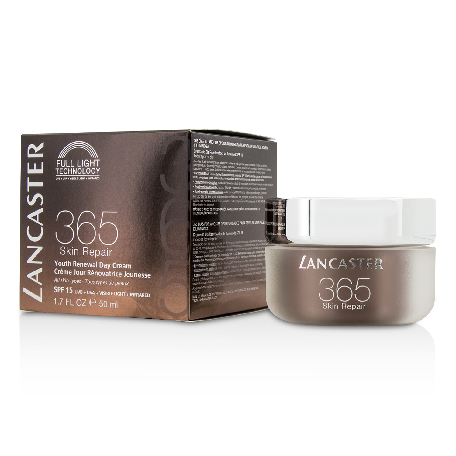 Lancaster 365 Skin Repair Youth Renewal Day Cream SPF15 - All Skin Types 50ml/1.7oz