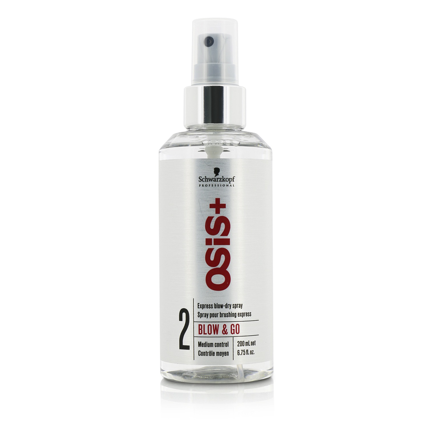 Schwarzkopf Osis+ Blow & Go Express Blow-Dry Spray (Medium Control) 200ml/6.75oz