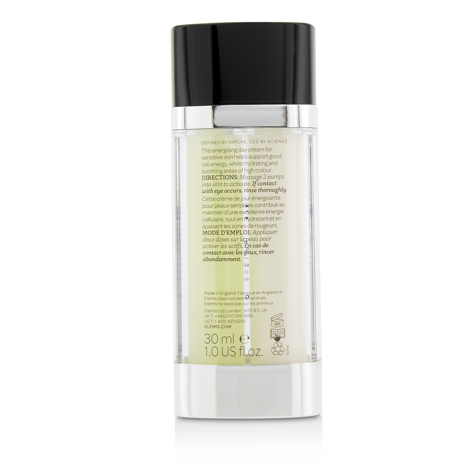 Elemis BIOTEC Skin Energising Day Cream - Sensitive 30ml/1oz