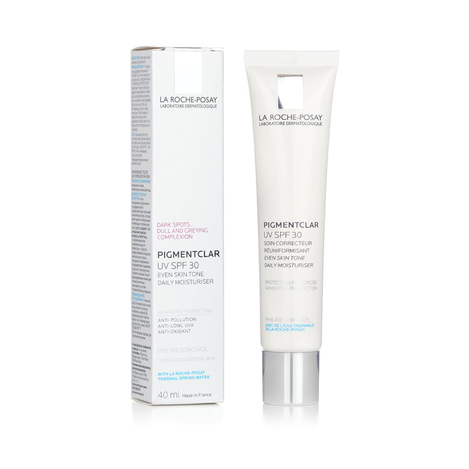 La Roche Posay Pigmentclar UV SPF30 bőrtónus korrekciós napi hidratáló 40ml/1.3oz