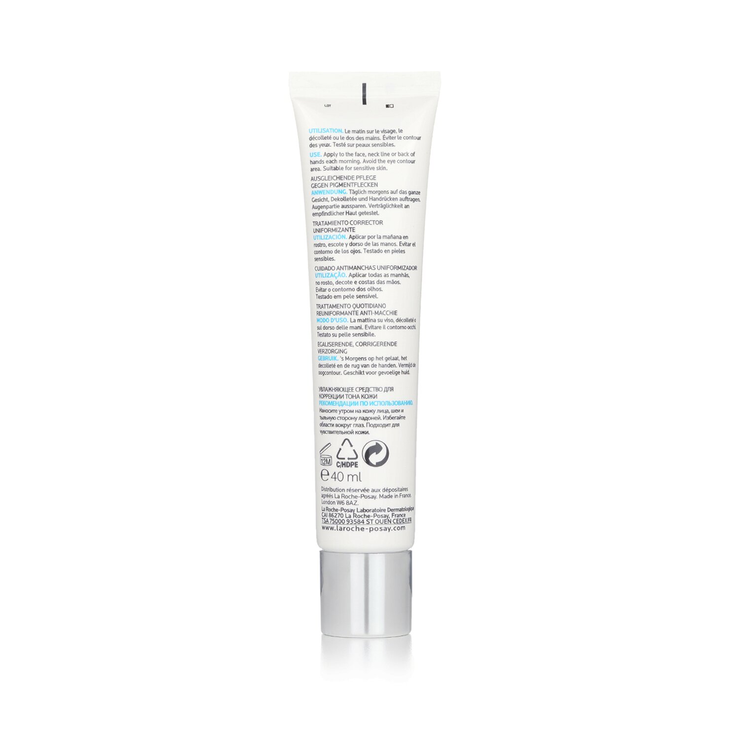 La Roche Posay Pigmentclar UV SPF30 bőrtónus korrekciós napi hidratáló 40ml/1.3oz