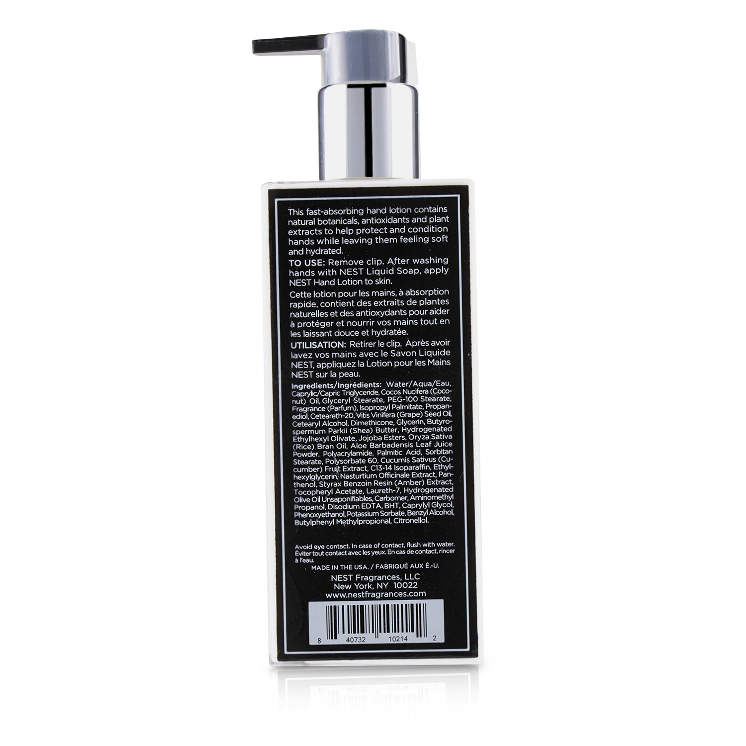 Nest Hand Lotion - Cashmere Suede 300ml/10oz